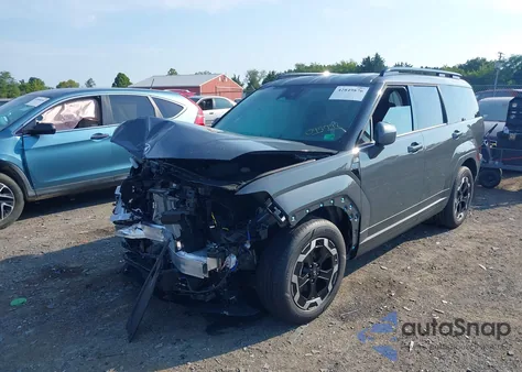 2025 Hyundai Santa Fe Sel из США, поврежденный, VIN 5NMP2DGL5SH095772